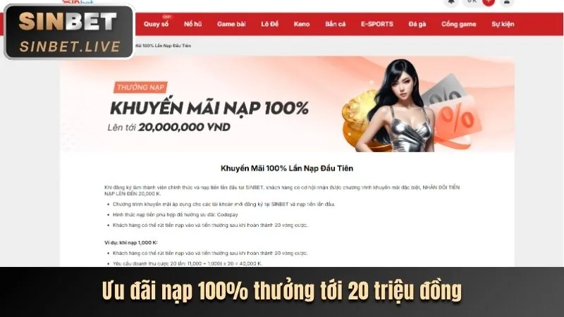 Ưu đãi m88bet mới nhất